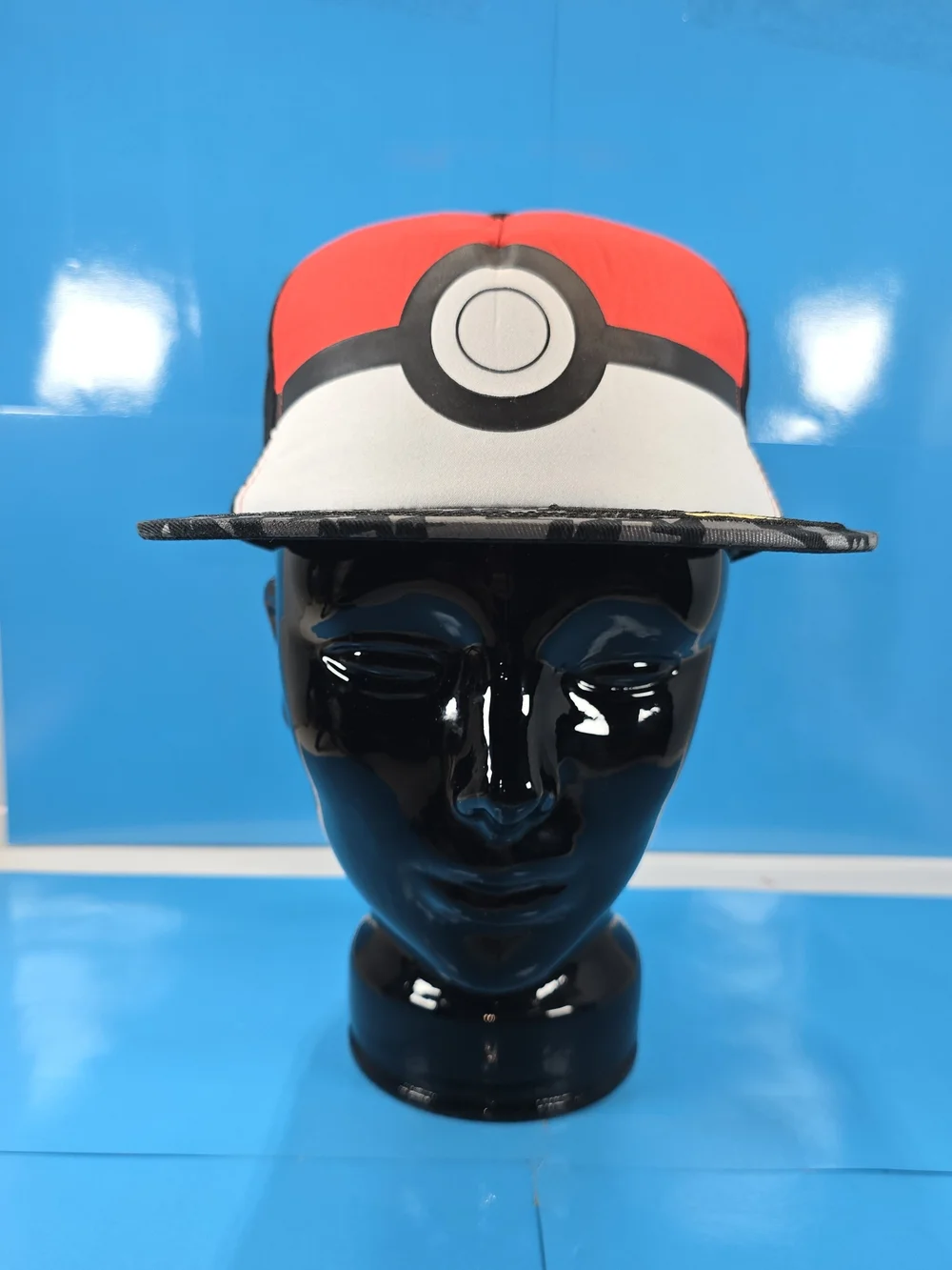 Pokemon Pokeball Pikachu Youth Snapback Flat Bill Hat OSFM